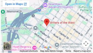 map of writers of the wests address