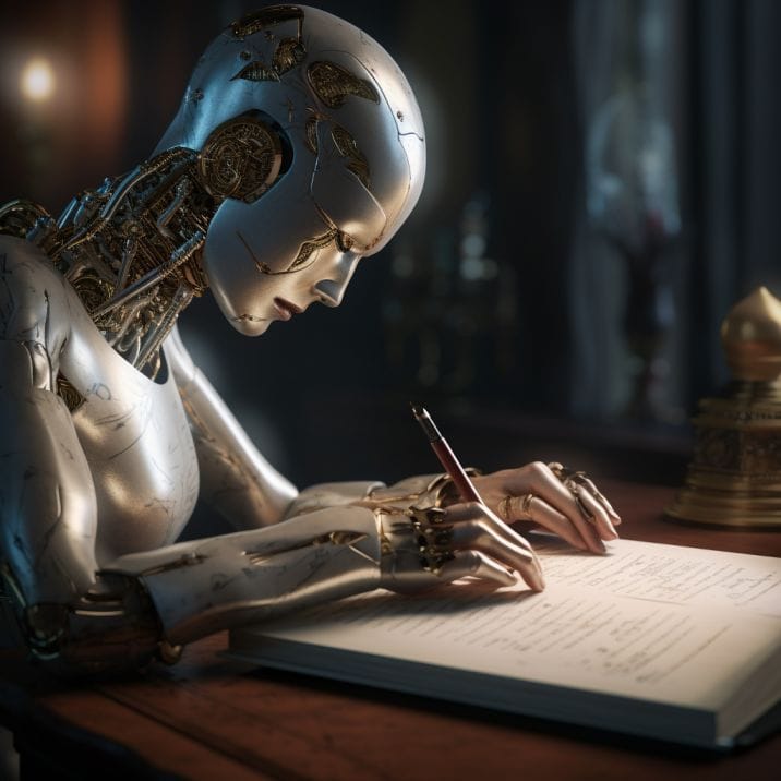 never use ai to write your book