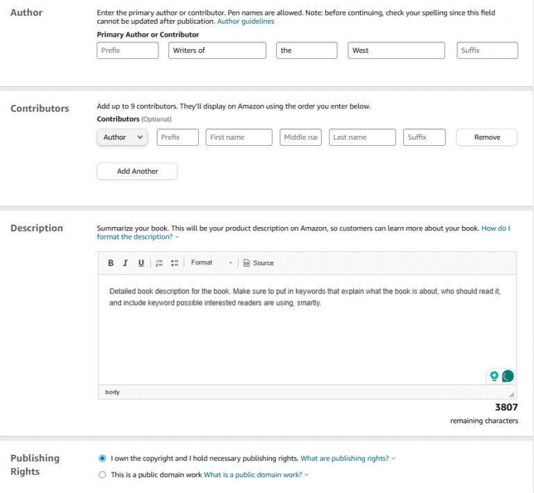 How to Publish on Amazon KDP: Guide with Pictures (2025)