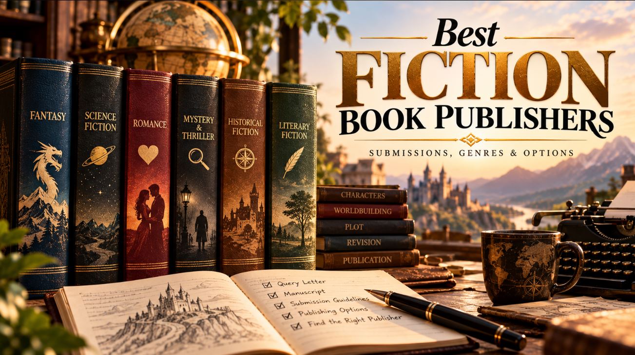 best fiction book publishers