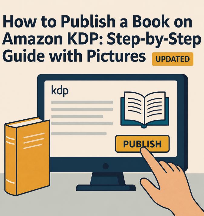 how to publish a book on amazon a detailed step by step guide