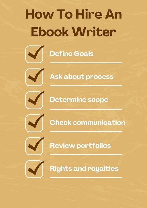 how to hire an ebook writer