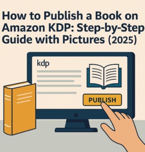 step by step detailed guide on publishing a book on amazon kdp