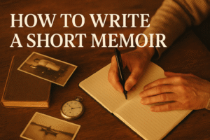 how to write a short memoir