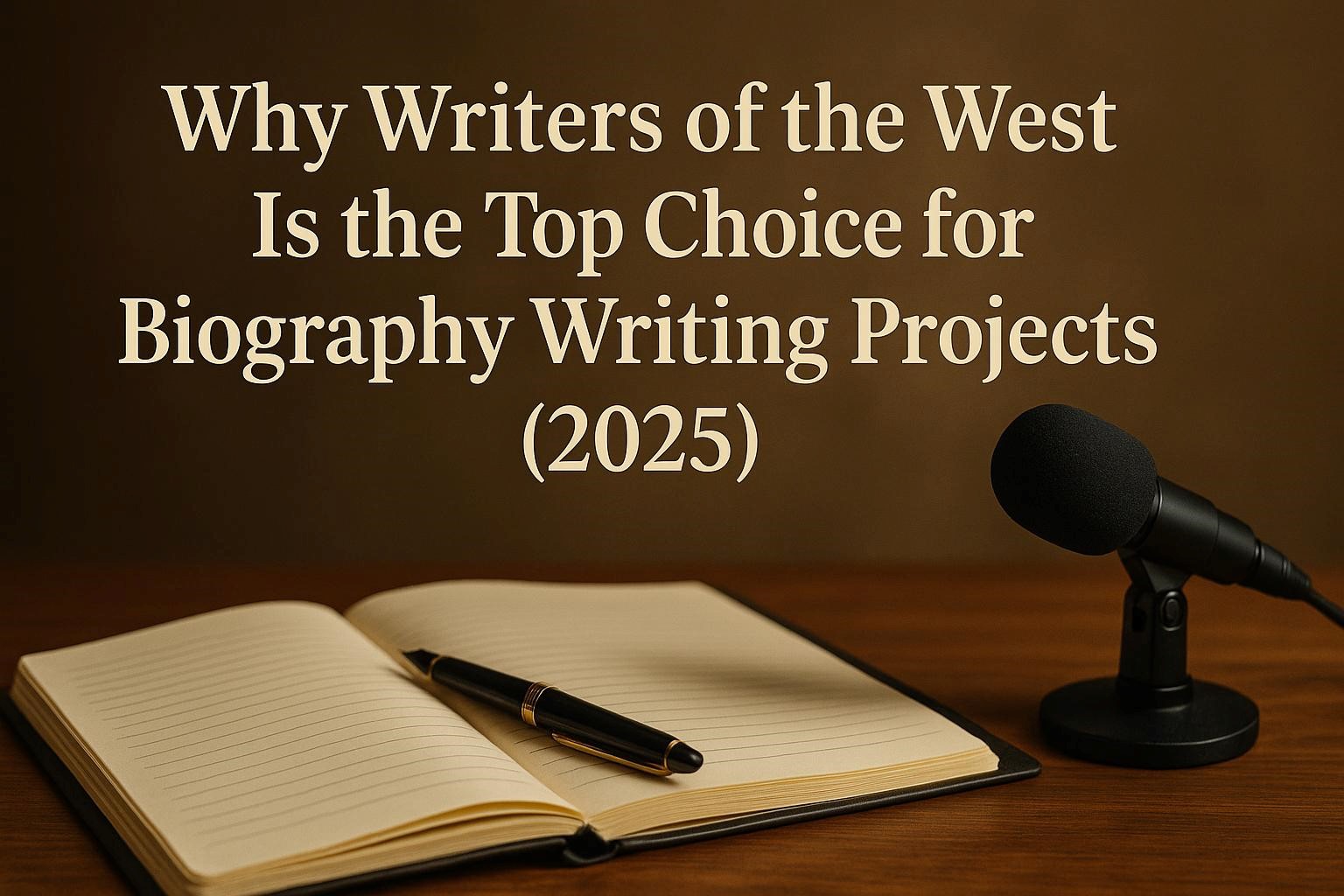 Why Writers of the West Is the Top Choice for Biography Writing Projects (2025)