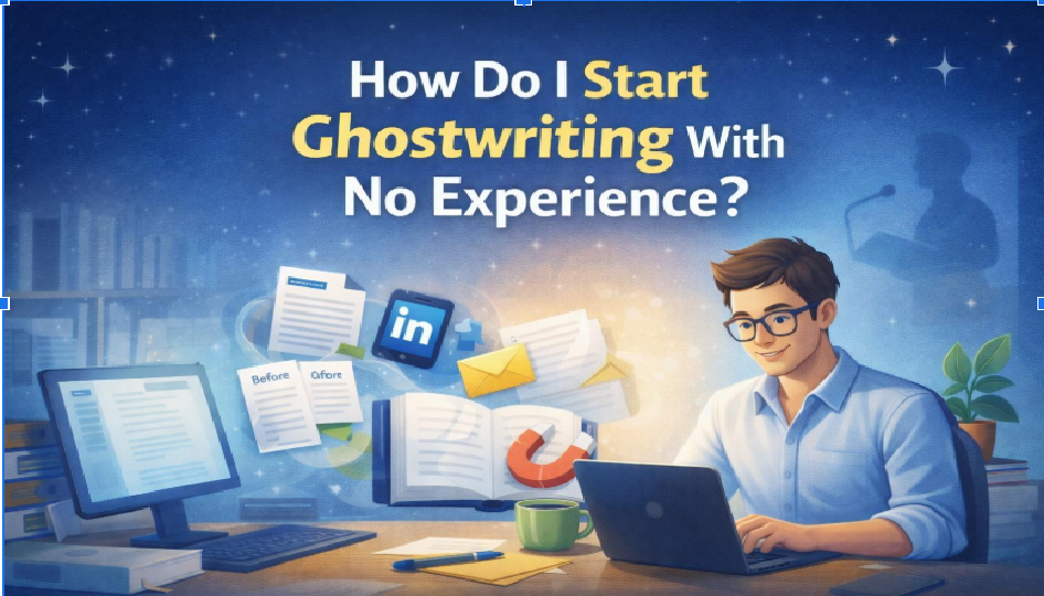 How to Start Ghostwriting With No Experience: A Step-by-Step Beginner Guide