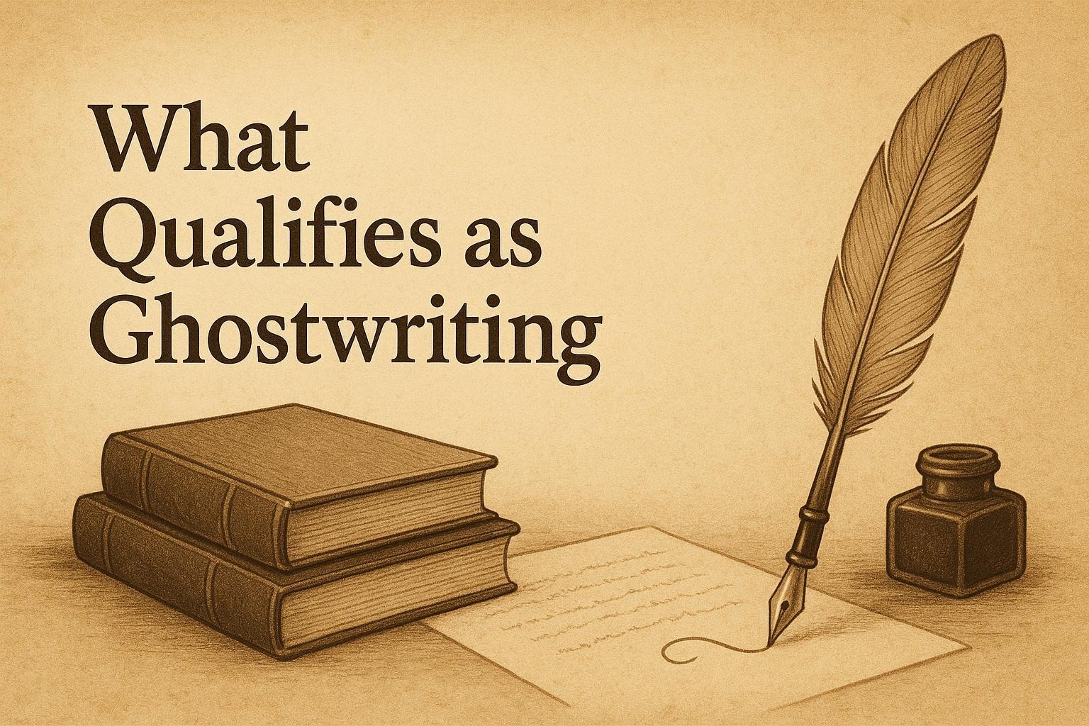 What Qualifies as Ghostwriting
