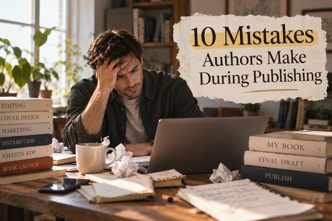 common mistakes to avoid when publishing your book