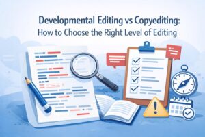 Developmental Editing vs Copyediting How to Choose the Right Level of Editing