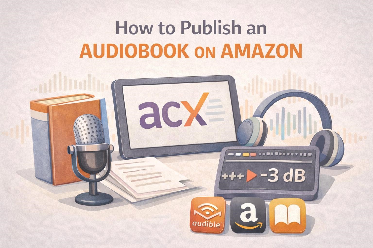 How to Publish an Audiobook on Amazon (Step-by-Step ACX Guide)