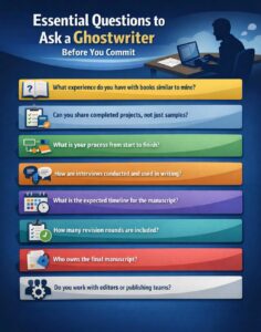 essential questions to ask a ghostwriter