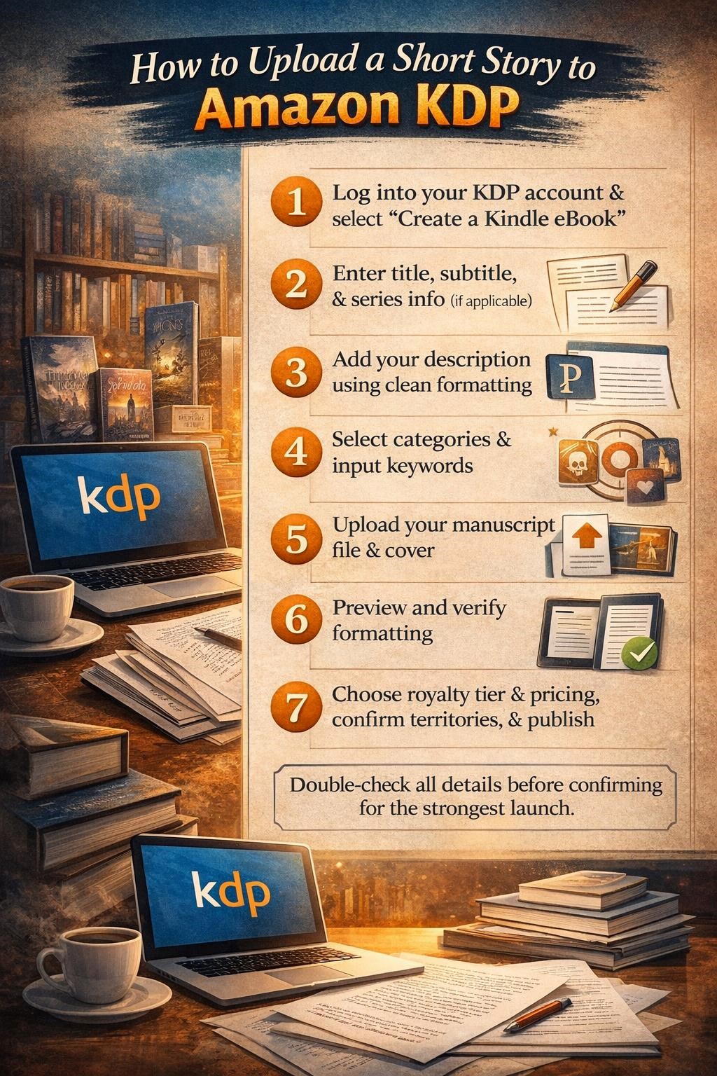 How to Publish a Short Story on Amazon in 2026
