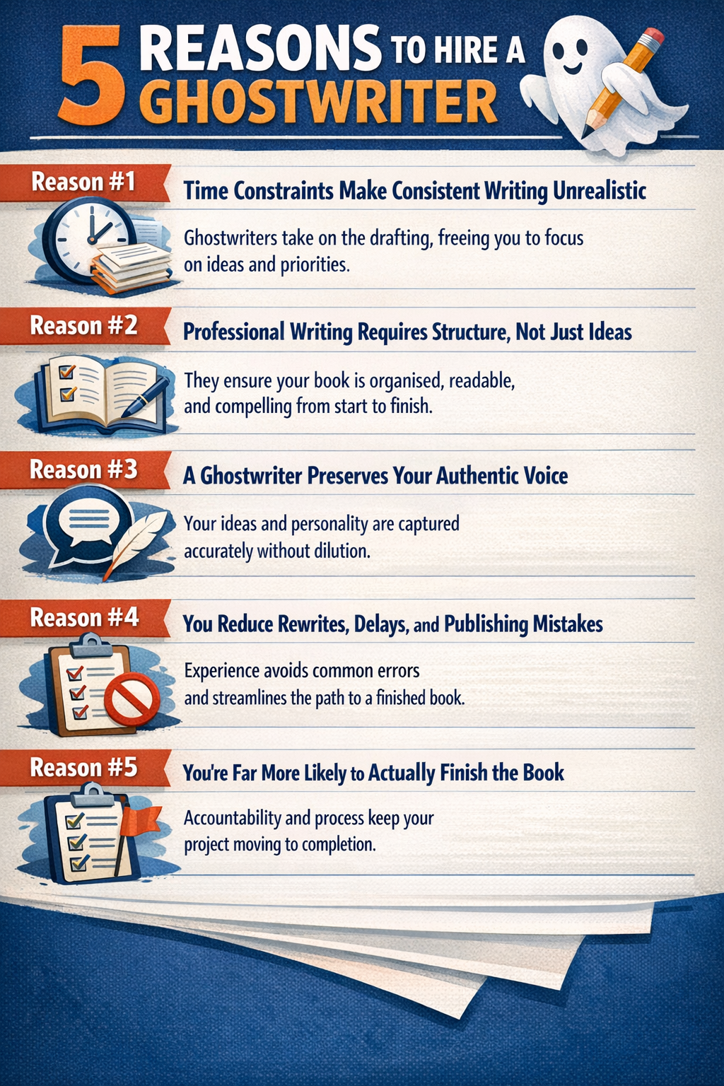 5 Reasons to Hire a Ghostwriter in 2026