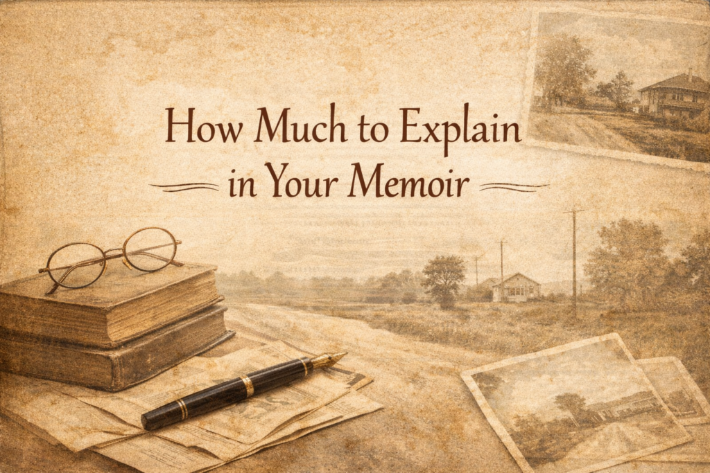 How Much to Explain in Your Memoir - Writers of the West