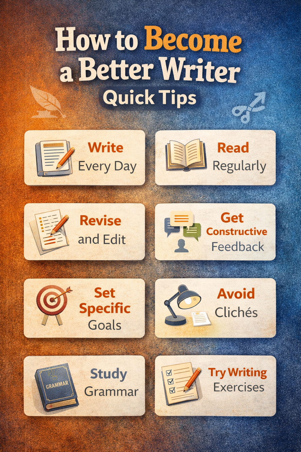 Read writing for structure