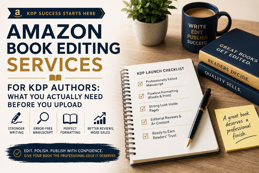 amazon book editing services