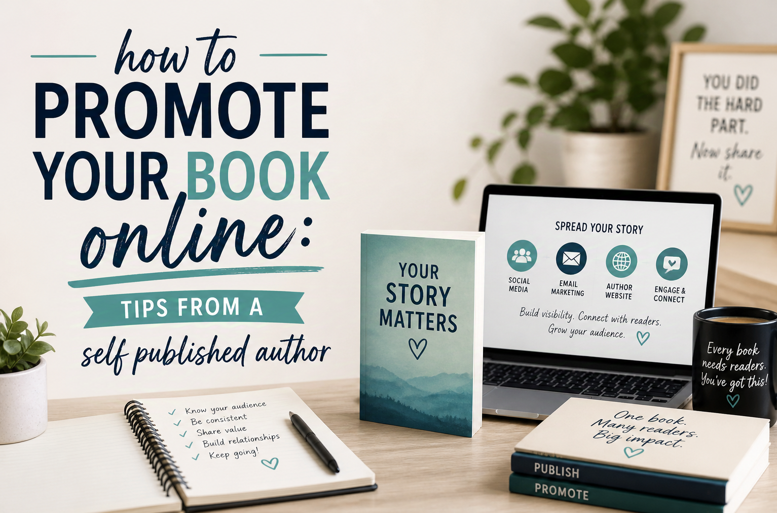 how to promote your book online