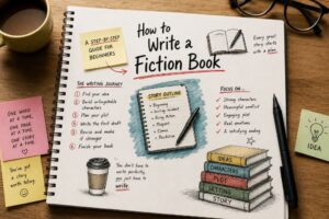 how to write a fiction book for beginners