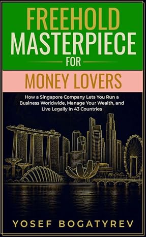 Free hold masterpiece for money lovers written by Yosef Bogatyrev