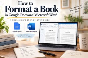 how to format a book in google docs and word