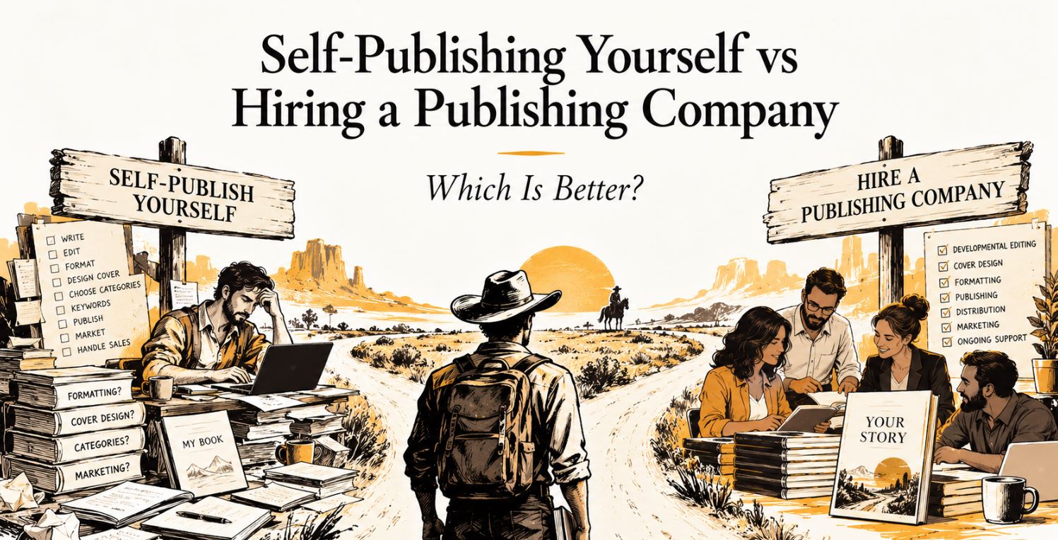 self publishing youself vs hiring a self publishing book company